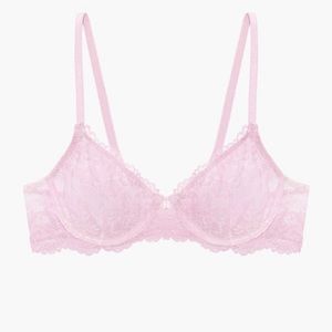 Floral Lace Unlined Bra